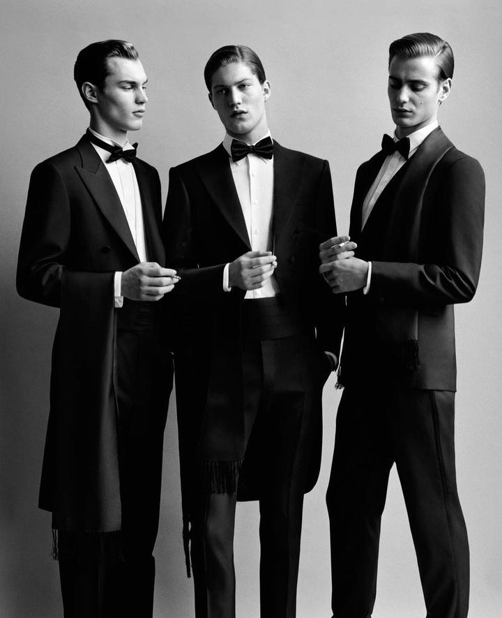 Title: The Allure of the Black Tie for Men