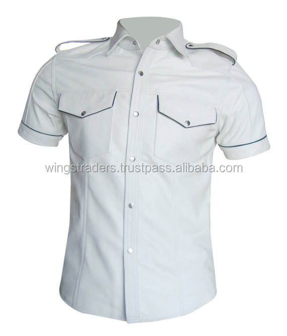 Womens white shirt with tie and brand temperament