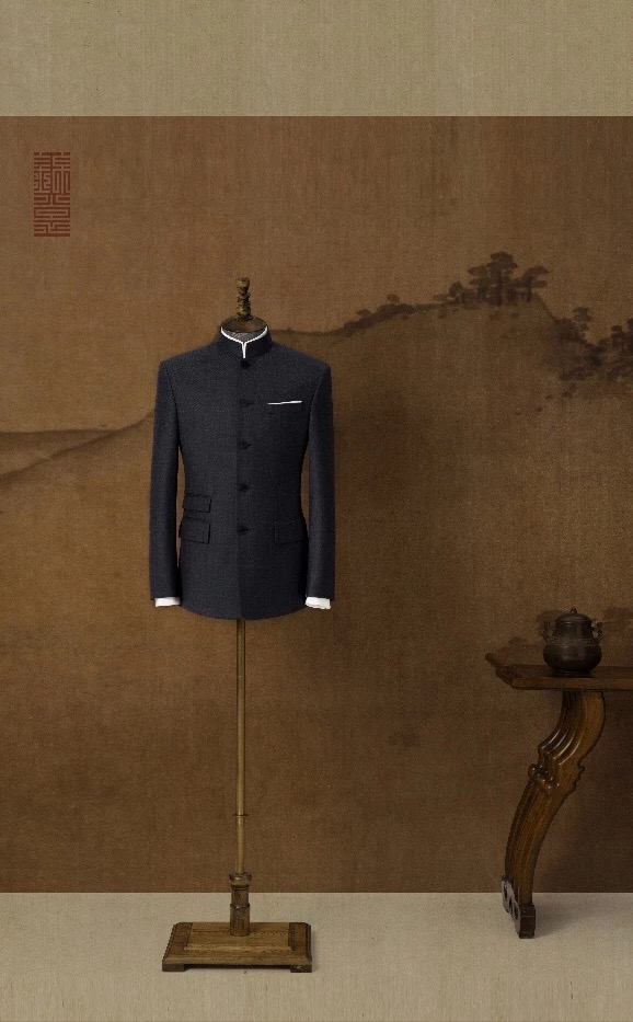 Pavilion: The Elegance of Zhao Wenzhuans Suit and Tie