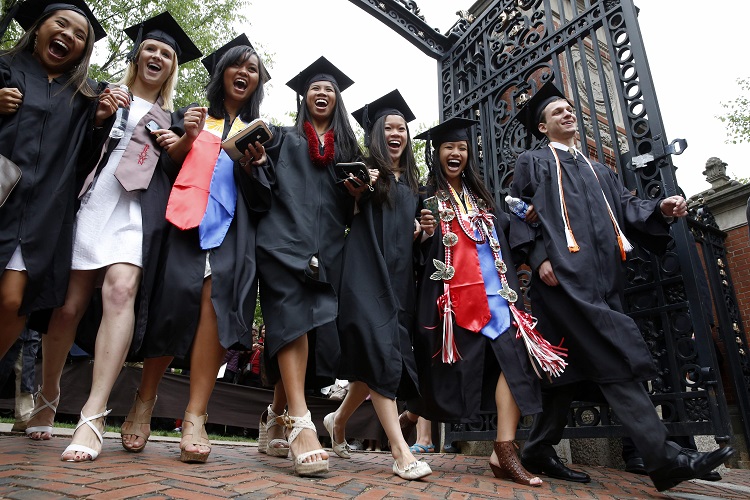 The significance of black graduation neckties