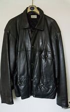 Title: Mens Leather Jacket with No Collar Tie Patterns