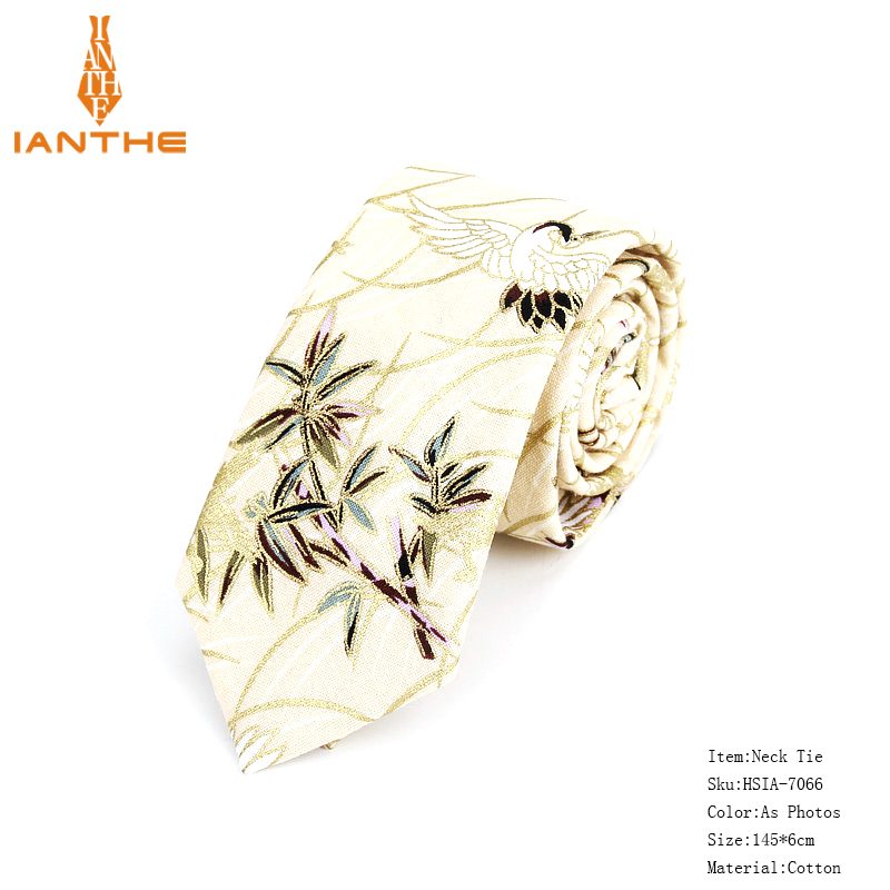 The Tie with Black Bamboo Leaf Pattern: A Story of Fashion and Design