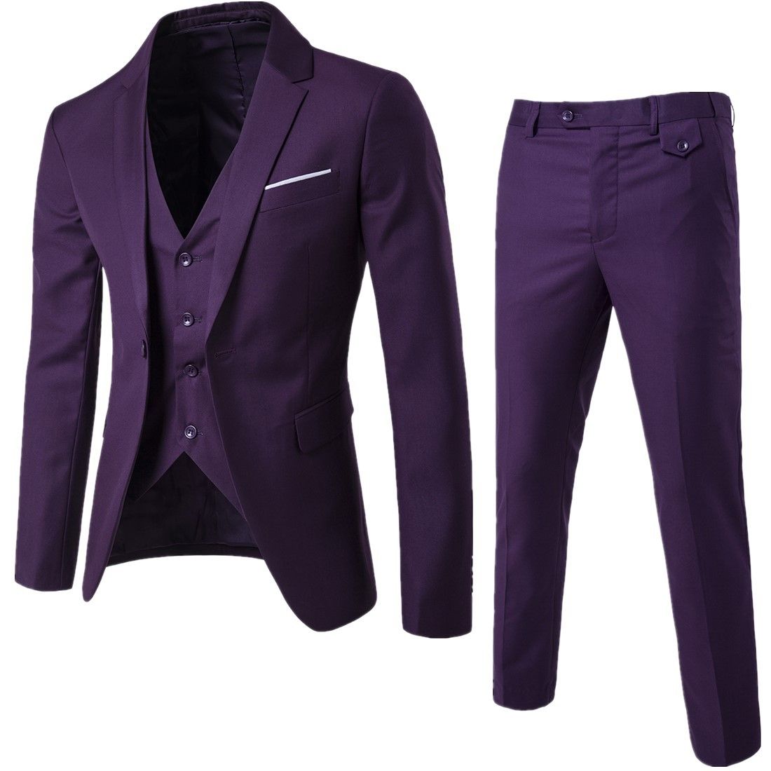 Title: Gentlemens Guide to the Best Mens Fashion Brands with Purple Ties and suits