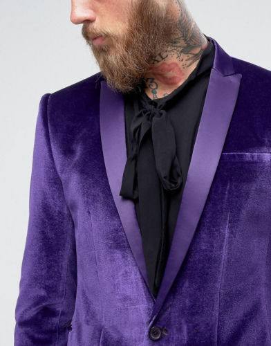 Title: Gentlemens Guide to the Best Mens Fashion Brands with Purple Ties and suits