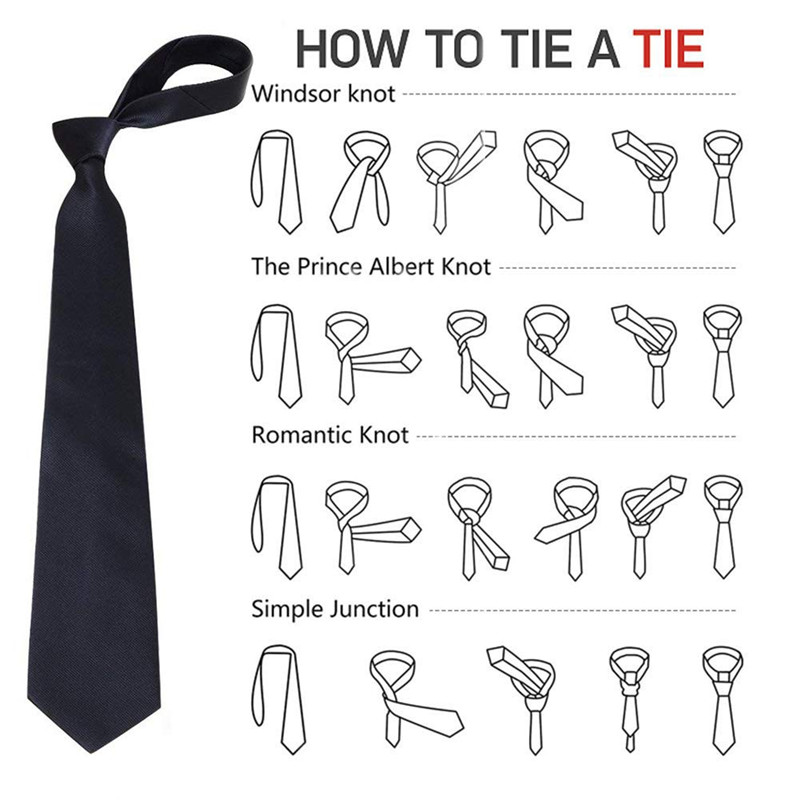 How to Tie a Fast and Efficient领带