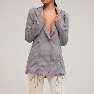 Title: Affordable Gray Tie Womens Clothing Brands Recommended for Work Outfits