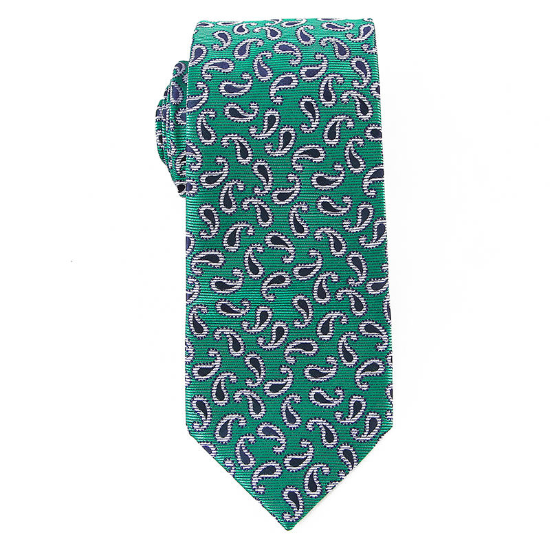 What is the Brand with a Green Crossed Tie?