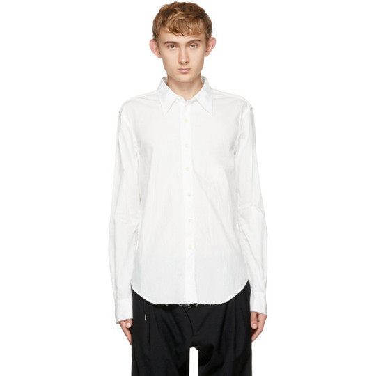 White Collared Shirt with Belt: A Classic and Versatile Outfit