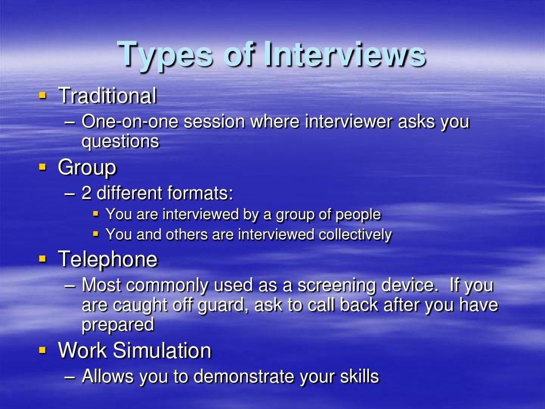 The Impact of Tie on Job Interview