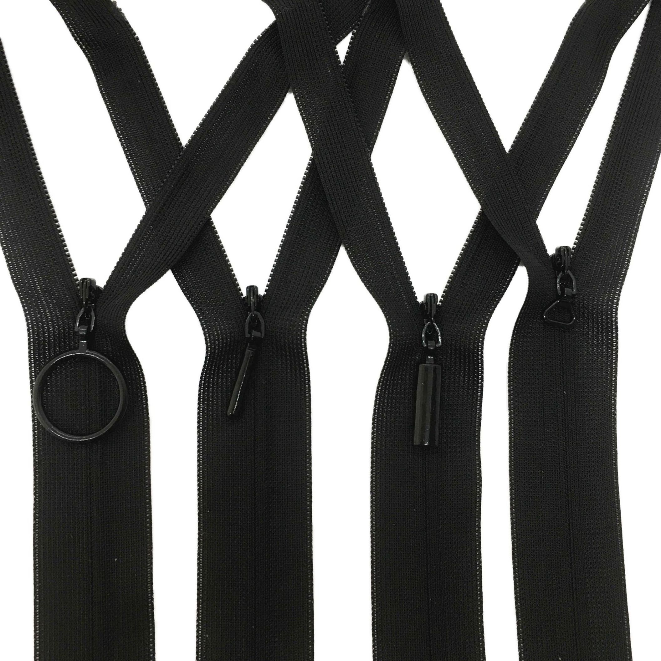 Black Tie Zipper: A Fashionable and Practical Accessory