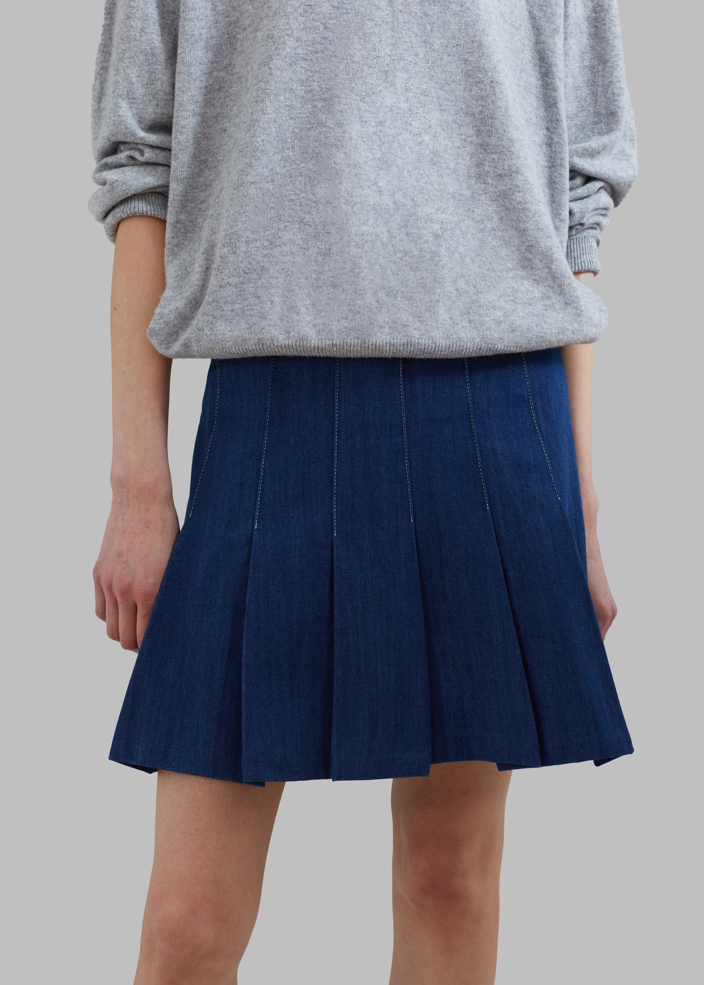 Blue Tie Denim Skirt Images: A Stunning Visual Delight