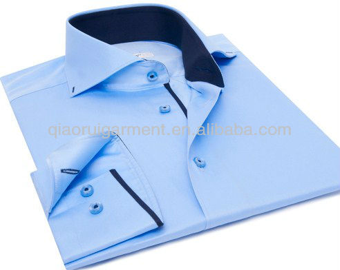 The Stylish Combination of Blue Shirt and Tie