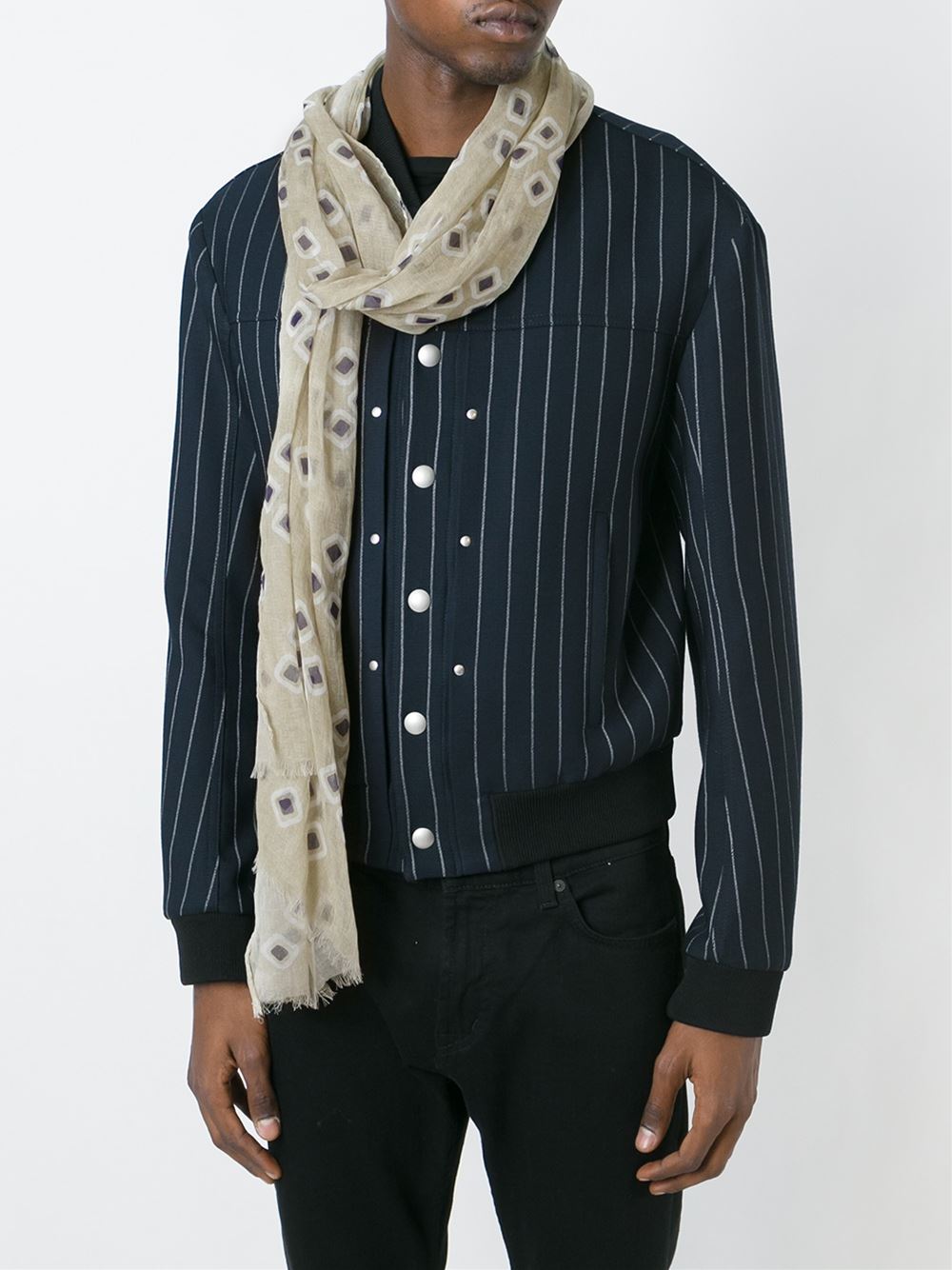 Title: The Art of Mens Wear: The Perfect Blend of a Scarf and Tie