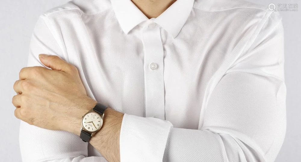 Title: The Timeless Combination of a Formal White Shirt and a Wristwatch