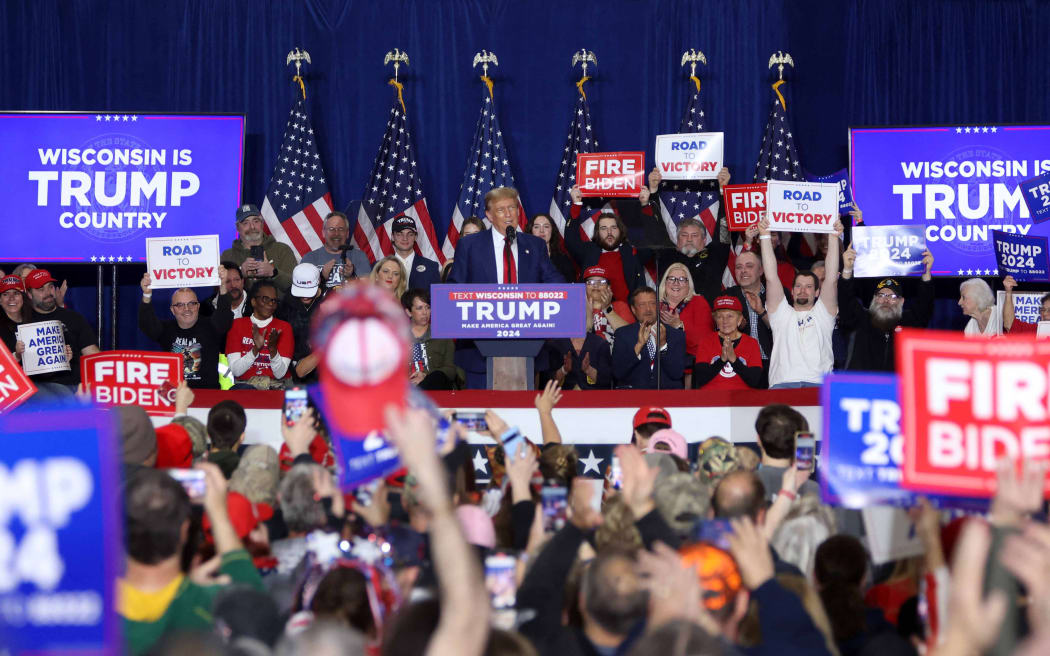 Title: The Political Paradox of Donald Trumps Blue and Red Ties