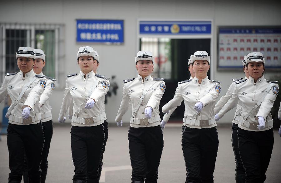 Title: The Symbolic Significance of Police Uniforms and Ties in China