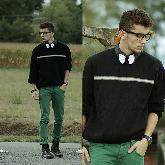 Title: Green Plaid Tie-neck Sweatshirt: A Fashionable and Eco-Friendly Outfit