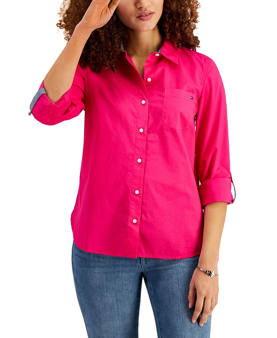 Top Brands of Womens Pink Shirts with Ties