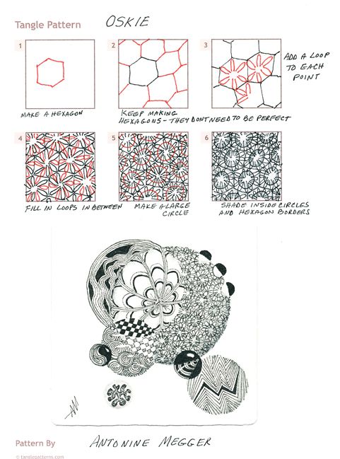 Necktie Pattern Hand-Drawing Series