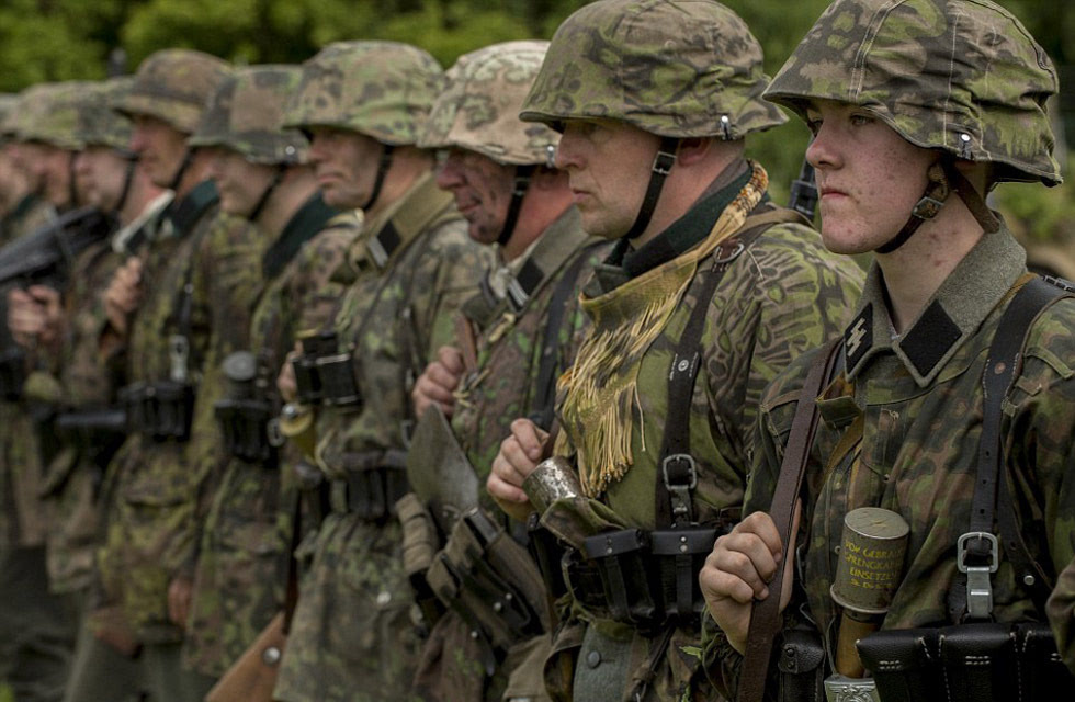 Title: Matching Military Uniforms and Ties: A Symbol of Unity and Discipline