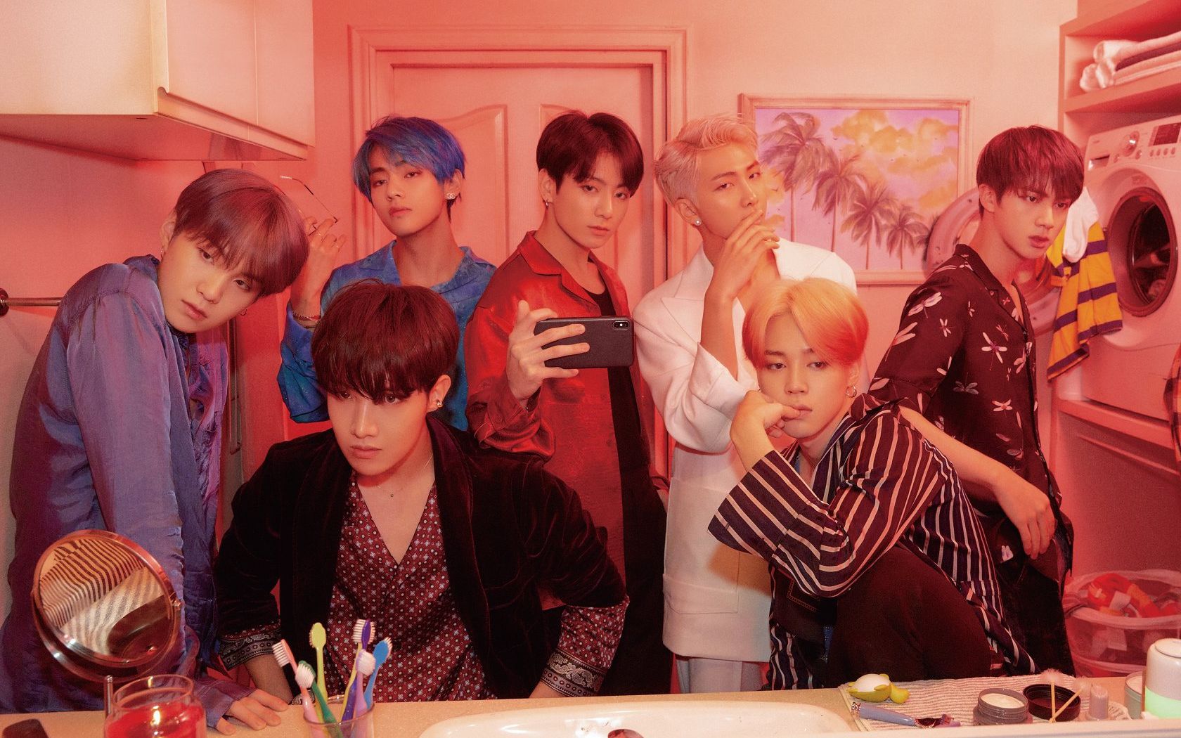 Title: Bts Bandana Images in High Definition: A Glimpse into the Groups Vibrant and Dynamic Style