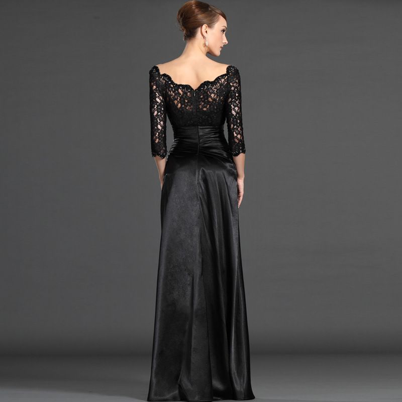 Black Gown with Red Tie: Recommended Brands for Womens Dress