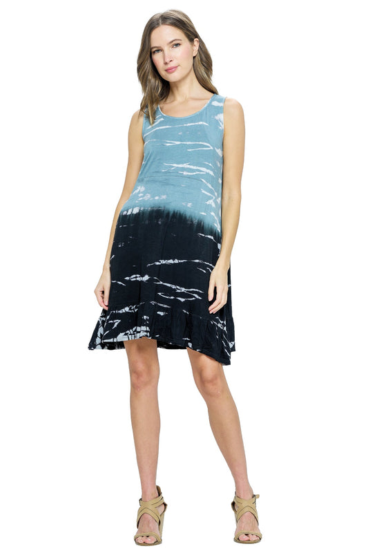 Title: Exploring the Fashion World of Tie-Dye Dresses with a Range of Tie Necklines and Patterns