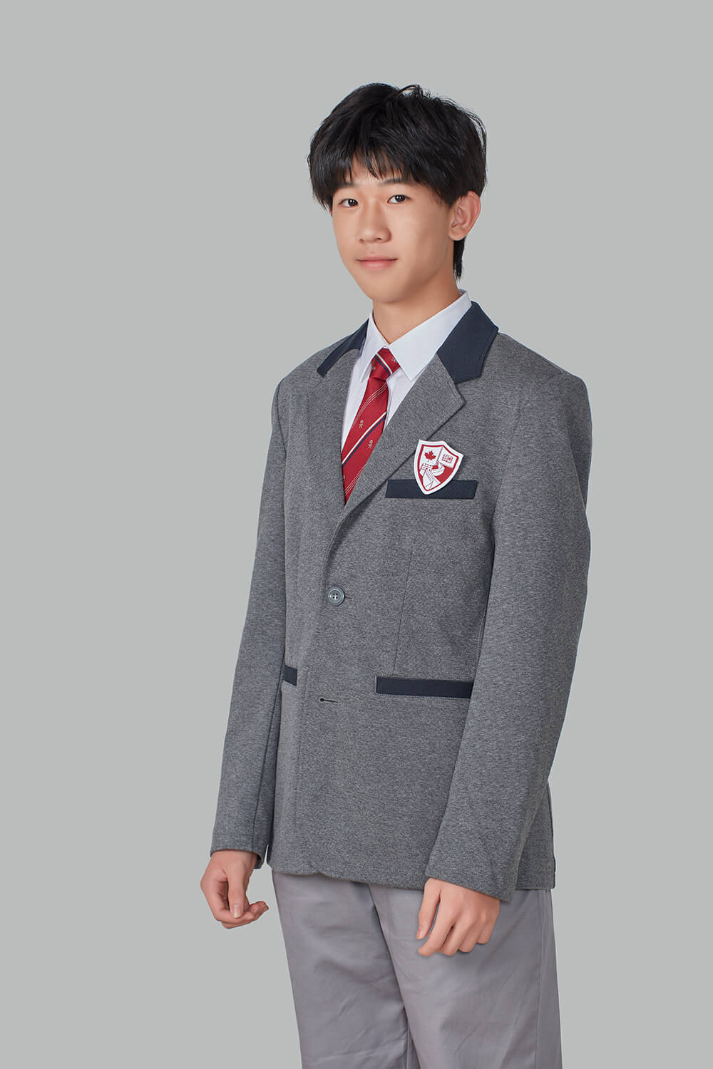 Title: An Illustrated Guide to Mens Sashiko-Style School Uniforms with Ties: A Visual Tutorial