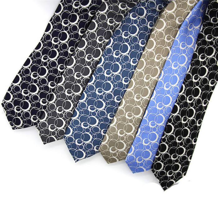 Custom-made Genuine Silk Printed Tie