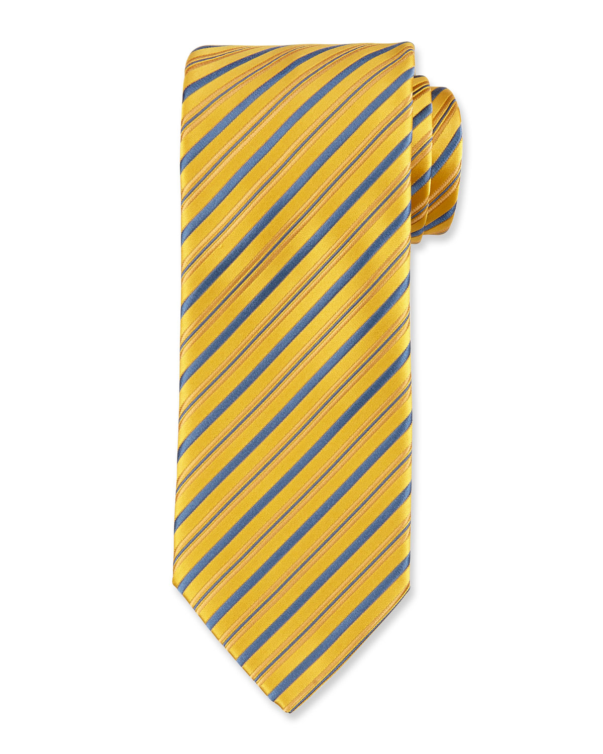 Stripe Tie Zipper Style Diagram