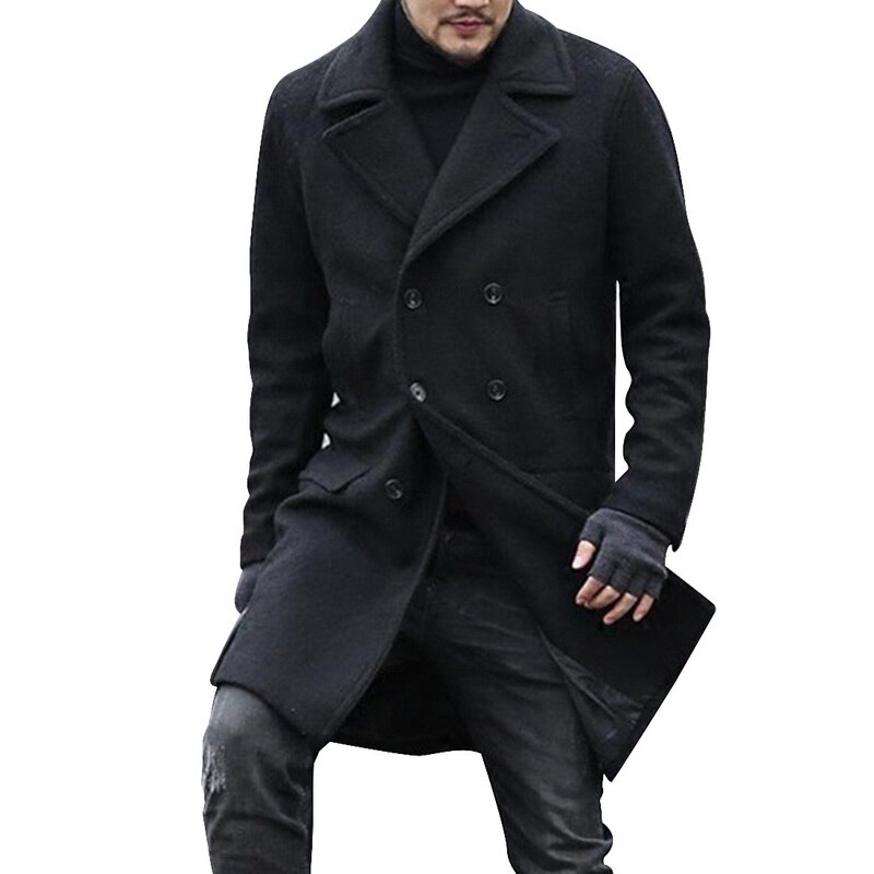 Title: A Guide to Combining Mens Black Coats with Ties for a Classy Look