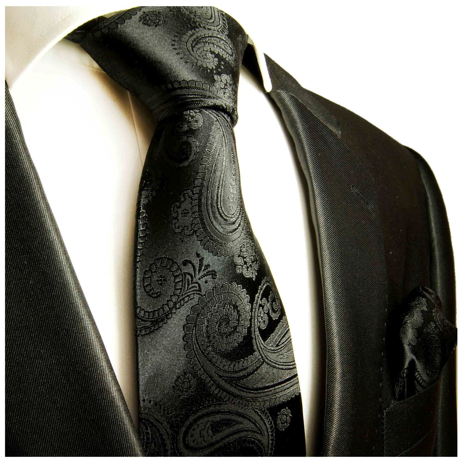 Title: Top Luxury Black Tie Mens Tie Styles for Every Occasion