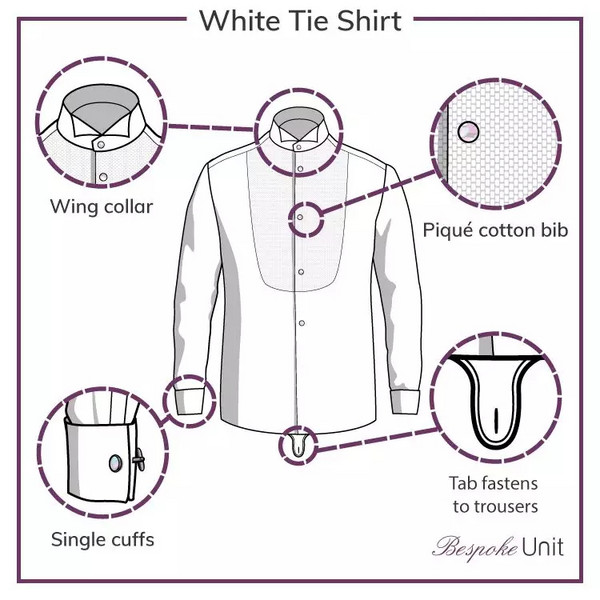 Custom Tie Outfit Diagram