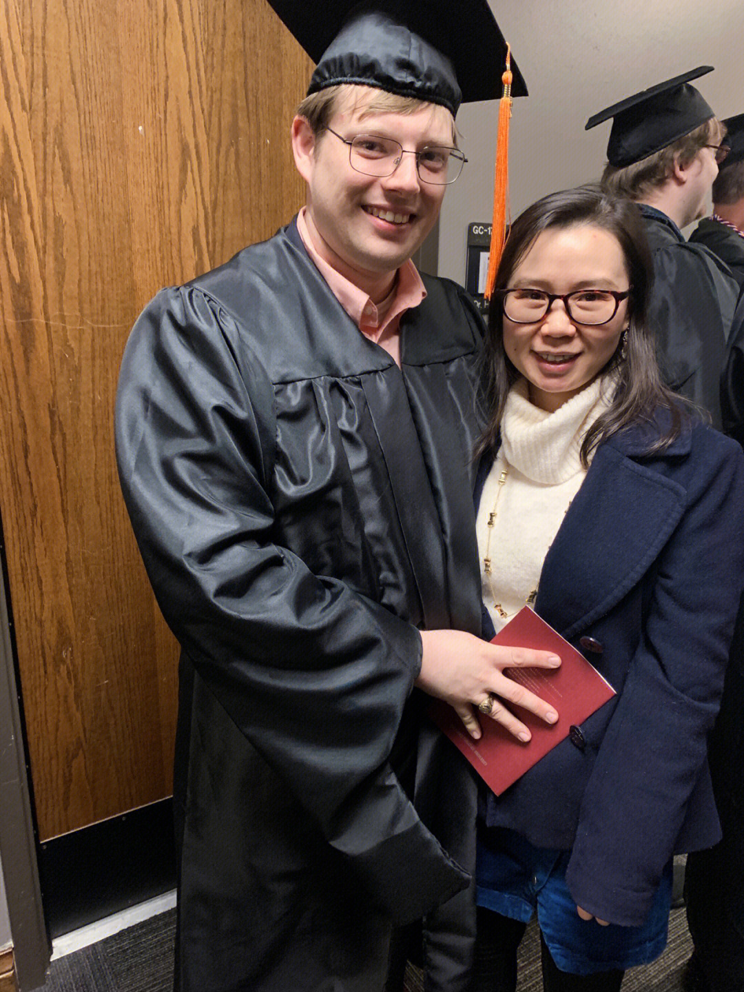 Title: Graduation Photos: The Black Tie and Red Tie Tradition