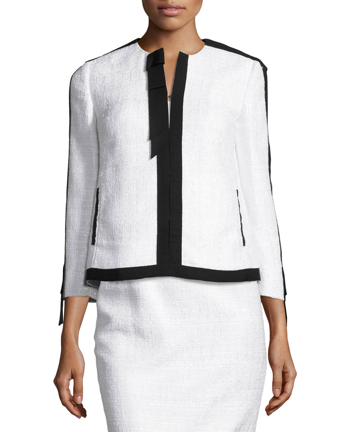 Title: The Elegant Allure of a White Tie Jacket