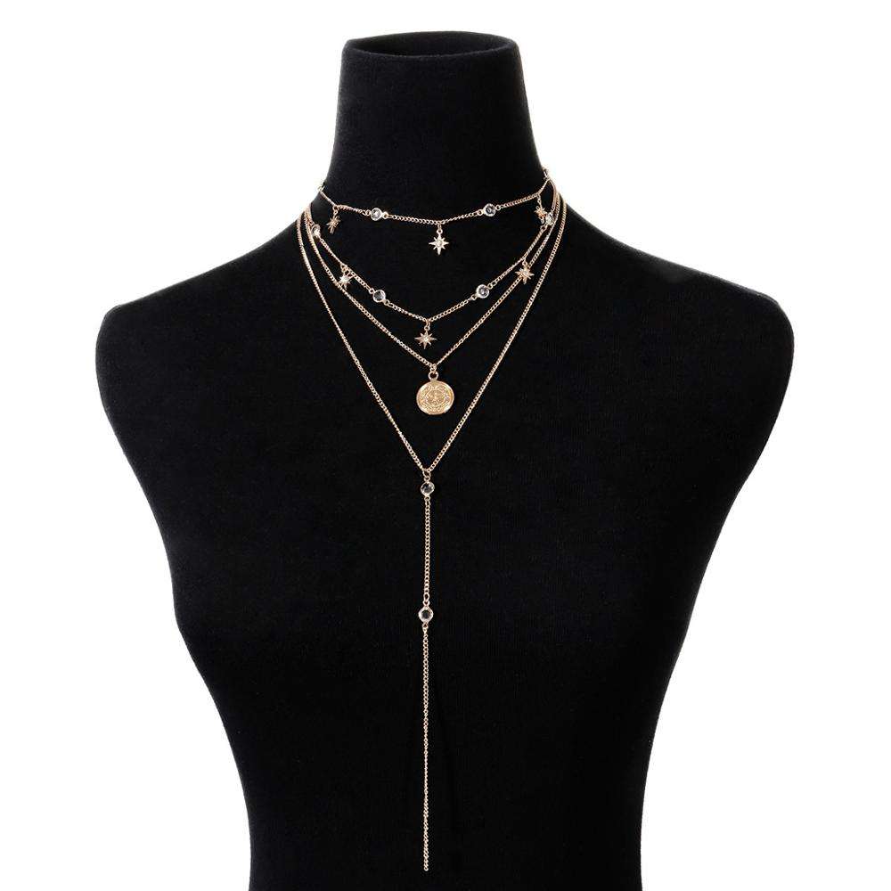 Fashion Tie-Necklace Styles Graphic