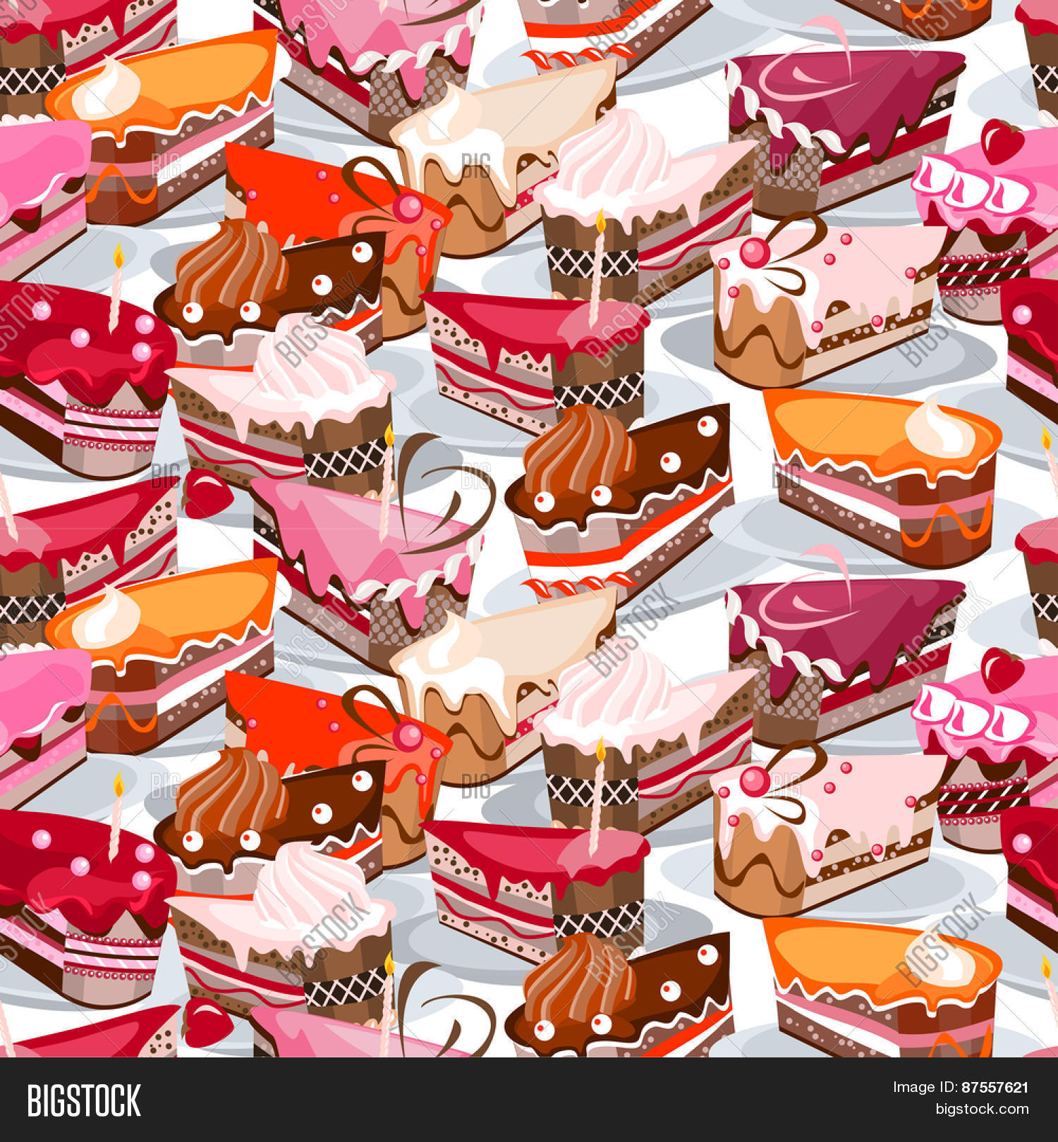 Cake style and Tie Pattern Design