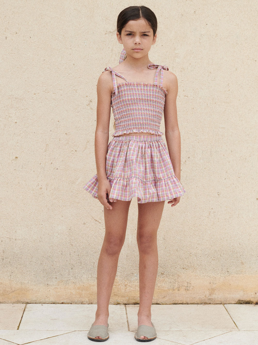 Title: The Little Girls Tie-waist Shorts: A Fashionable and Comfortable Choice