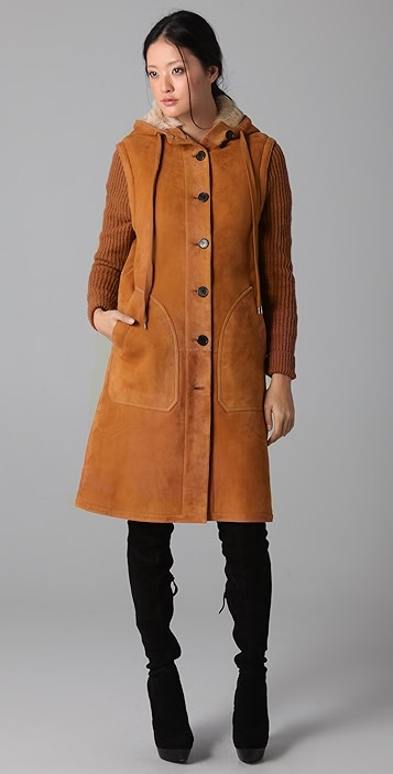 Embossed Woollen long Coat with No Collar Tie - A Timeless Classic for the Modern Wardrobe