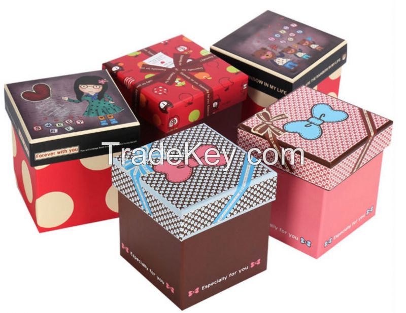 Customized Tie Gift Box Pattern Images