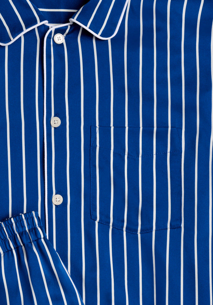 The Blue and White Striped Tie: A Symbol of Elegance and Power