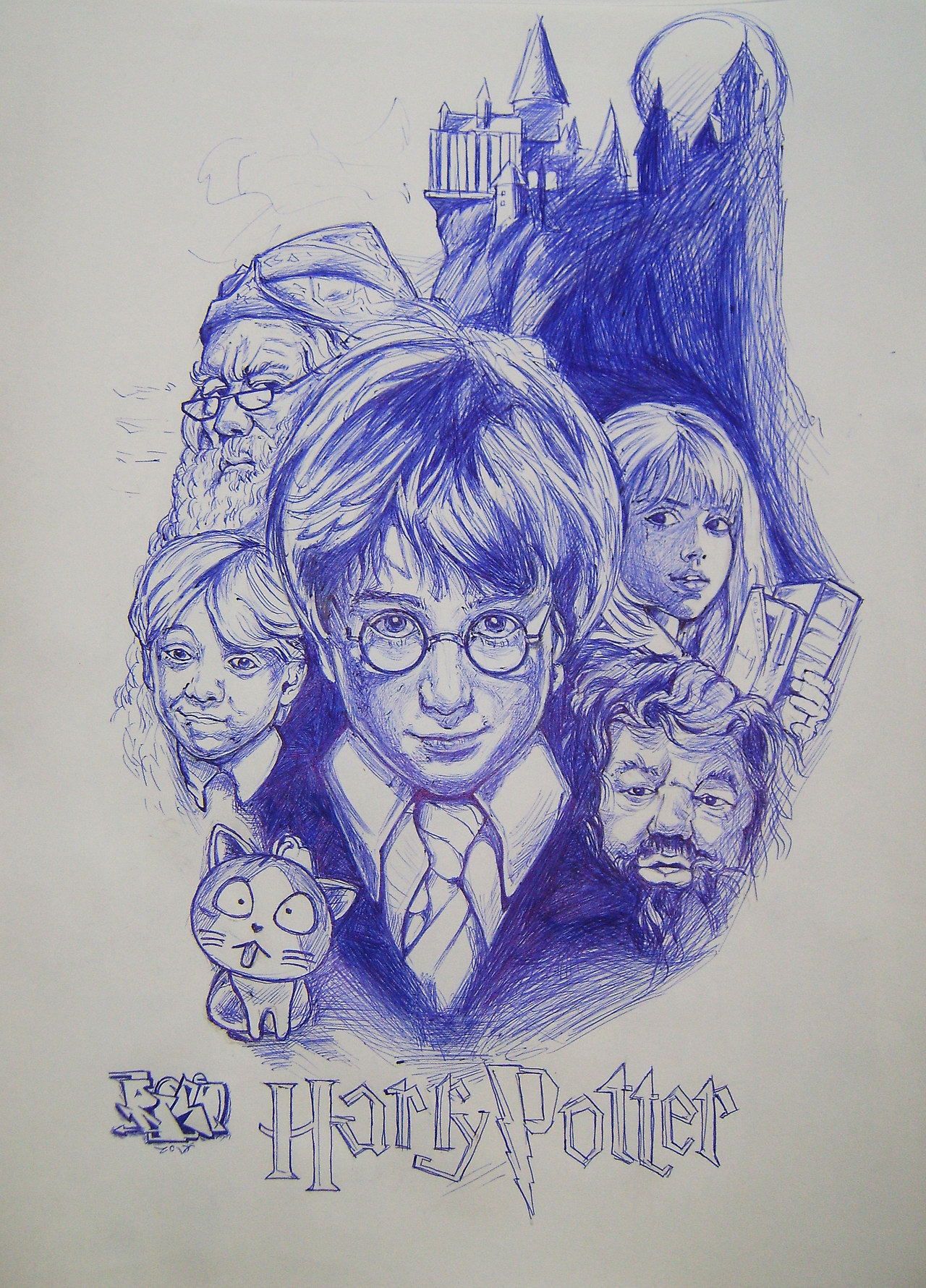 Title: How to Draw Harry Potters Tie in 12 Easy Steps