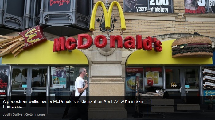 The Cost of Customizing a McDonalds Tie