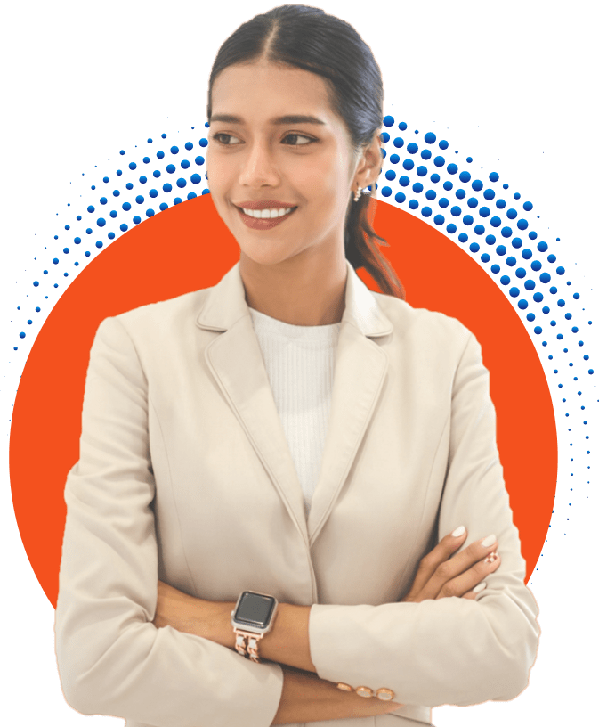 Title: Unleashing the Power of Empowerment: The Stunning Image of a Woman donning a Formal Suit with a Tie