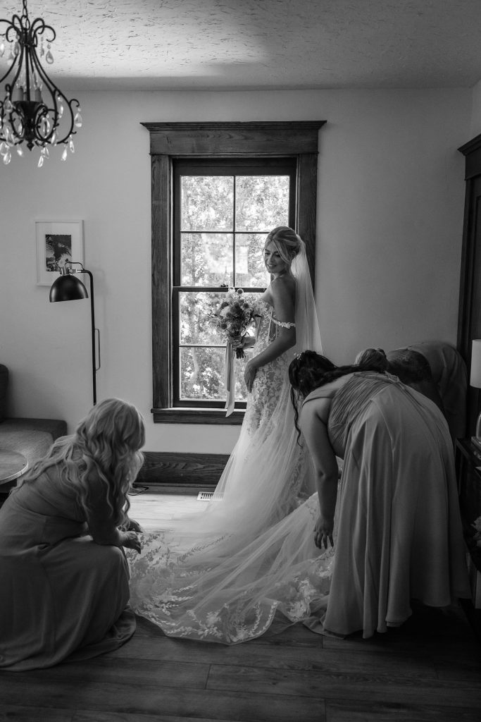 The Art of Tying a Tie: Crafting a Unique and Elegant Wedding Photo