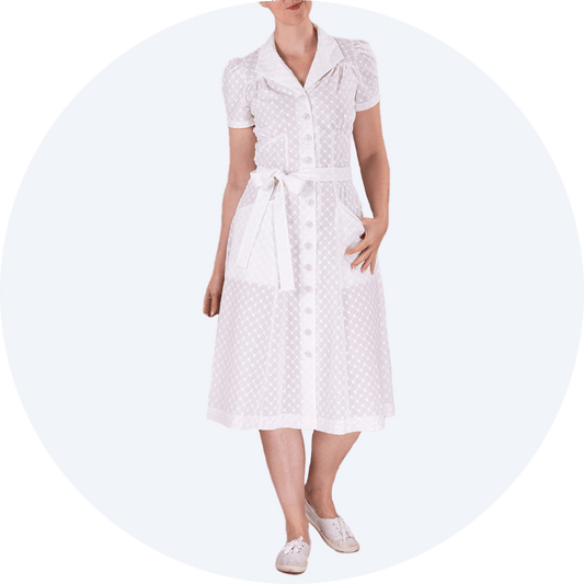 Title: Timeless Elegance: A Retro-inspired Tie Dress for the Modern Woman