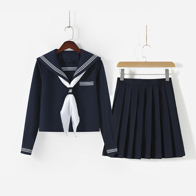 Title: Exploring the Aesthetics of Japanese School Uniforms: A Visual Exploration of Sailor Suit Blouses and Ties