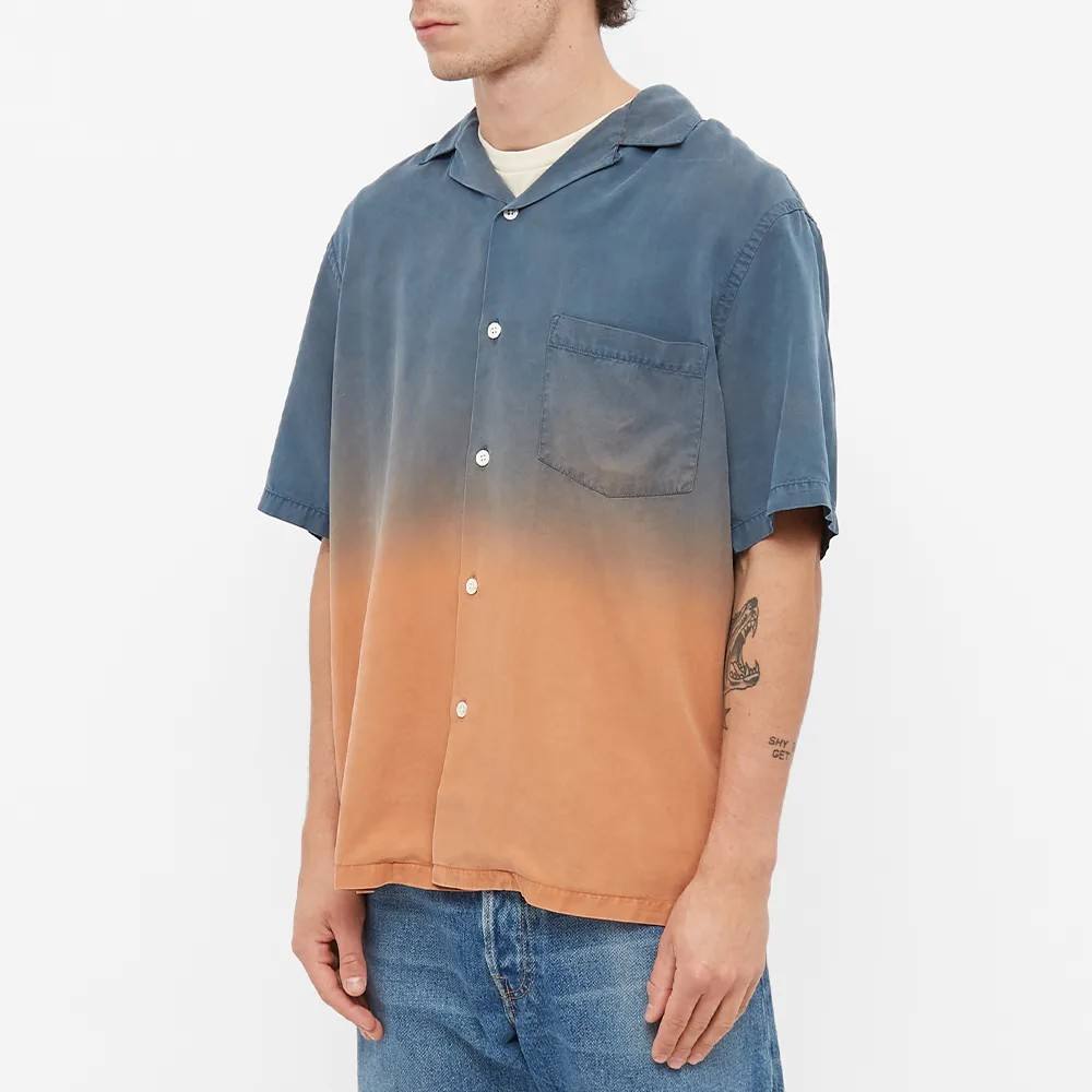 Title: Campus Style Tie-Dye Short-Sleeve Shirts