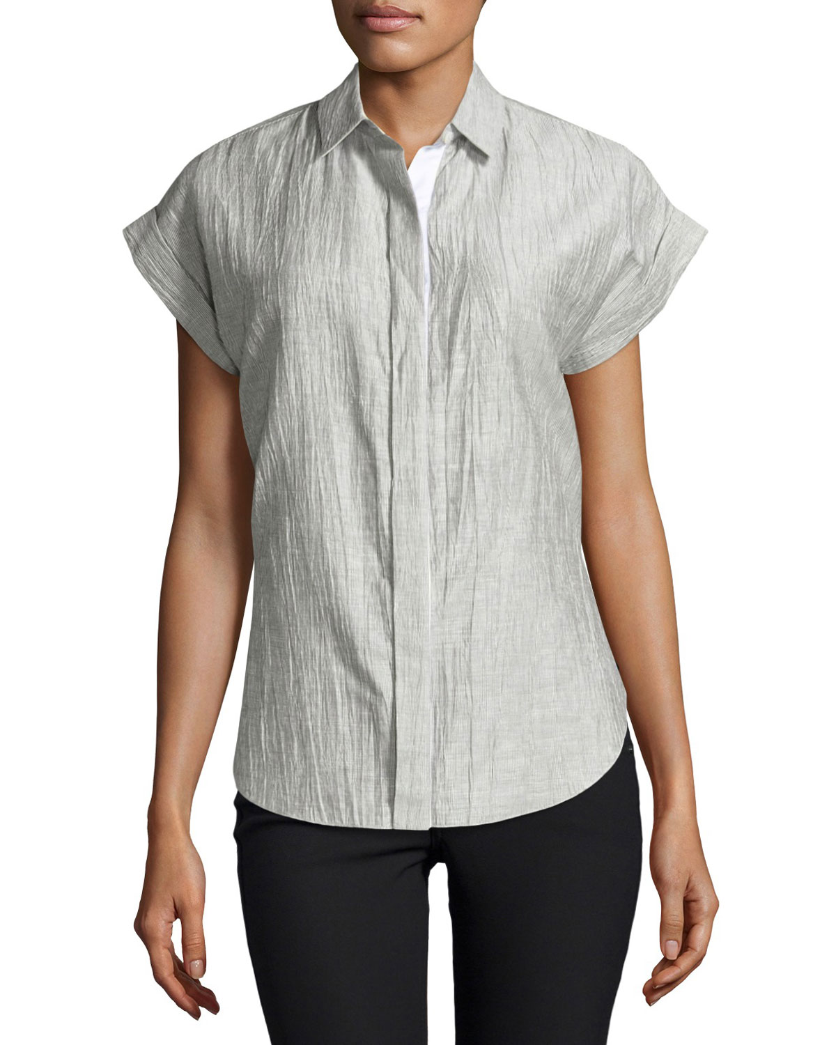 Title: Womens Tie-Shirt Fashion: Short-Sleeve Edition