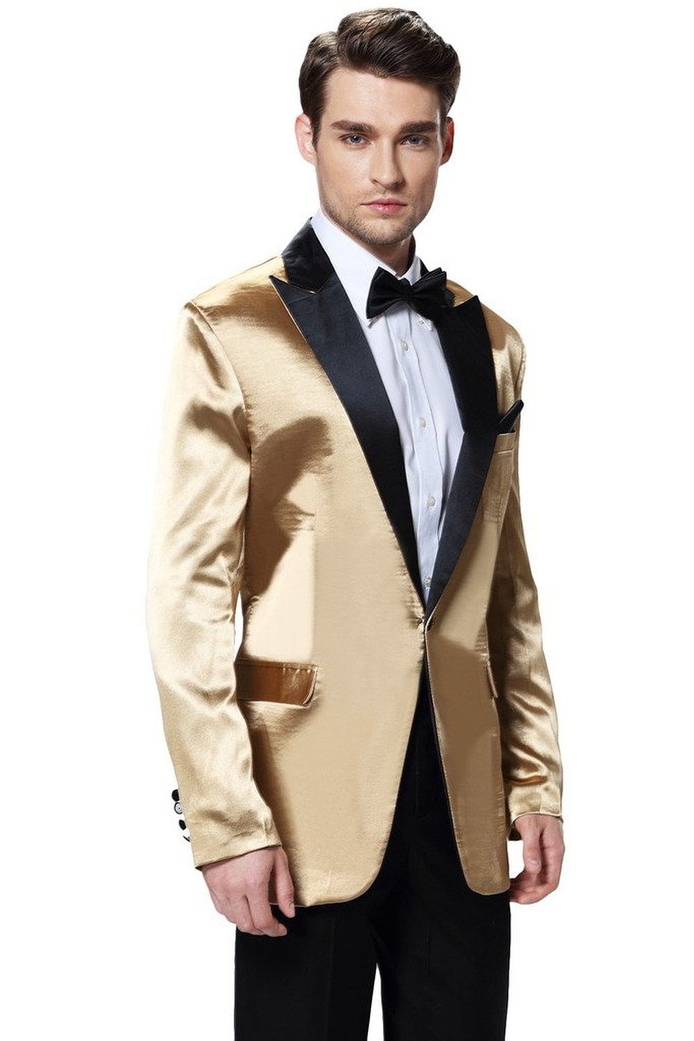 Title: The Allure of a Gold-Colored Mens Formal Tie